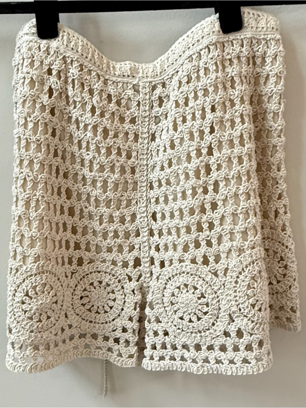 Somya Collection Crochet Halter Crop Top and Mini Skirt Set - Picture 7 of 8